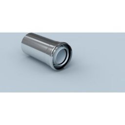 Tuyau Bertrams Polyline LAS 42RL250-60 250 mm, DN 60/100, intérieur, acier inoxydable