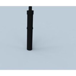 Fixation de toit Bertrams Polyline LAS 41DAK1000-60S DN 60/100, noir, 1000 mm au-dessus du toit