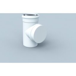 Élément d'inspection Bertrams Polyline LAS 41RE110 DN 110/160, intérieur, blanc
