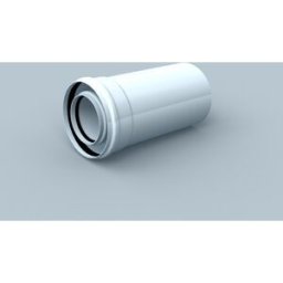 Tuyau Bertrams Polyline LAS 41RLV500-110 longueur réglable, 300-500 mm, DN 110/160, intérieur, blanc