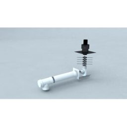 Bertrams Polyline LAS kit standard 1 41STB110-1 DN 110/160, installation sur arbre, bouche PE