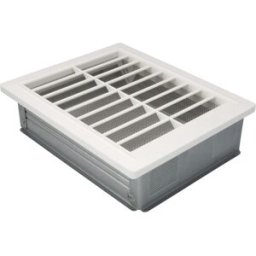 Grille d'aération Bertrams 16LG1 150 x 200 mm, avec cadre