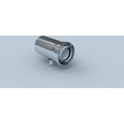 Tuyau Bertrams Polyline LAS 42RLE80 DN 80/125, avec drainage, intérieur, acier inoxydable