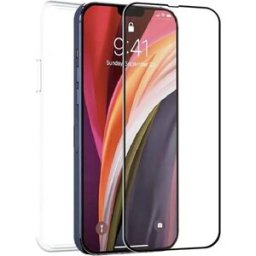 Muvit For Change Coque + Protection D´écran Pour Apple Iphone 13 Pro Max Clear One Size unisex