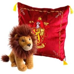 Noble Collection Coussin Mascotte De La Maison Harry Potter Gryffindor Red / Brown One Size unisex