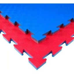 Sporti France Tapis De Protection De Sol Puzzle 10m² Box Blue / Red One Size
