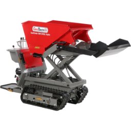 GeoTech Pro GeoPorter 580 DHSL Hydro - Brouette motorisée avec benne élévatrice à pantographe - Transmission hydrostatique