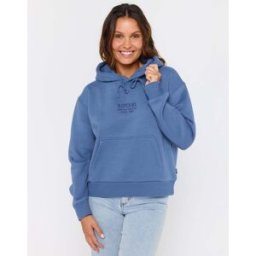 Rip Curl Sweat à capuche décontracté Surf Staple Bleu clair de lune 2XS Female