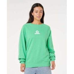 Rip Curl Sweat à col rond Luxe Surf Vert irlandais 2XS Female