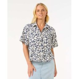 Rip Curl Chemise Las Dalias à Manches courtes Marine L Female
