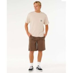 Rip Curl Boardshort Volley Premium Surf Check Café M Male
