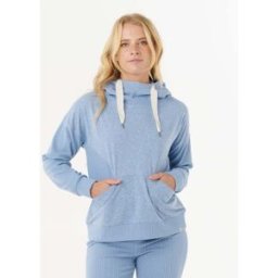 Rip Curl Sweat à capuche Cosy Bleu Marbré M Female