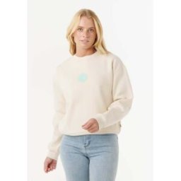 Rip Curl Sweat Col Rond Icons of Surf Relaxed Coquille 2XS Female