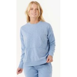 Rip Curl Sweat col rond Cosy Bleu Marbré XL Female