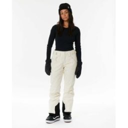 Rip Curl Pantalon de ski taille haute Rider Blanc cassé L Female