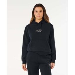Rip Curl Sweat à capuche décontracté Surf Staple Noir XS Female