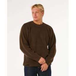 Rip Curl Pull Premium Surf Crew Knit Café S Male