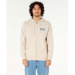 Rip Curl Sweat zippé Made For Blanc Vintage M Male