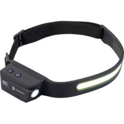 Lampe frontale LED COB TOOLCRAFT batteries Li-ions 320 lm 8 h TO-10211664
