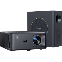 Yaber Projecteur K2S Pro LCD 800 Lumen ANSI 1920 x 1080 Full HD Smart System, applis intégrées, Dongle Smart-TV, Full HD, Enceinte JBL intégrée, WiFi, avec