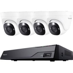 Reolink PS4KD01-8 NVS8-8MD4 Ethernet IP-Set pour caméra de surveillance8 canauxavec 4 caméras3840 x 2160 pixels