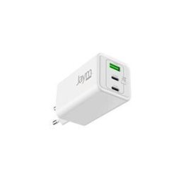 JAYM adaptateur secteur - GaN, 2m usb-c to usb-c cable - USB type A, 2 x USB-C - 100 watt