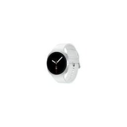 Samsung Galaxy Watch8 - argent - montre intelligente avec bande sport - blanc - 32 Go