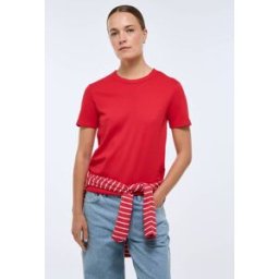 MONOPRIX T-shirt manches courtes épais en coton BIO GOTS L