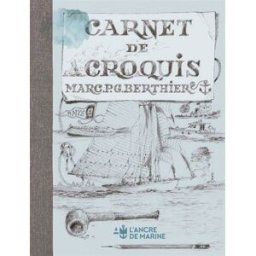 Carnet de croquis Marc Pierre Gilles Berthier Ancre de marine