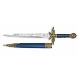 Dague 36,8cm de collection laiton - Design aigle