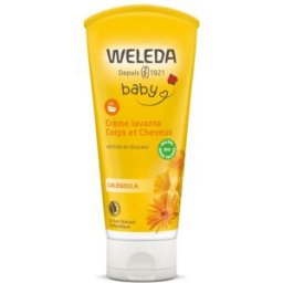 Weleda Crème Lavante Corps et Cheveux Soins Corps Naturels