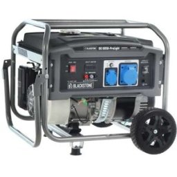 BlackStone BG 6050 - Groupe électrogène sur chariot à essence avec AVR 4.3 kW - Continue 4 kW Monophasé