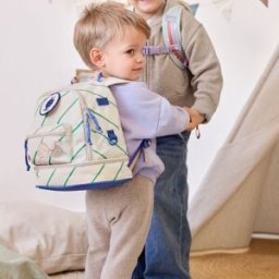 Lässig Mini Sac à dos bébé Happy Trails Fleur (24,5x27 cm)