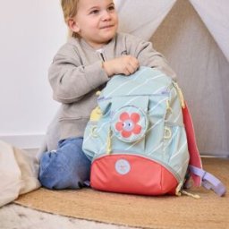 Lässig Mini Sac à dos enfant Outdoor Up Happy Trails Fleur (22x32 cm)