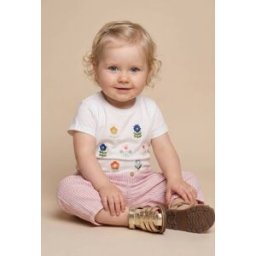BOUT'CHOU T-shirt manches courtes brodé en coton BIO GOTS 9 mois