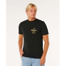 Rip Curl T-shirt Desti Animals Noir S Male