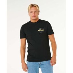 Rip Curl Streamline Animals Long Sleeve Standard Tee Noir XS Male