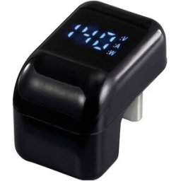 Renkforce USB4® Adaptateur [1x USB-C® mâle - 1x USB-C® femelle] USB4® U-Type Charging Adapter, 8K, 140W, 40 Gbps écran LED chargé