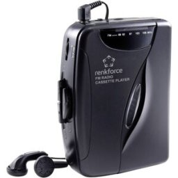 Lecteur de cassettes portable Renkforce RF-CP-150 noir