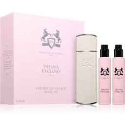 Parfums De Marly Delina Exclusif Travel Set kit voyage avec étui pour femme
