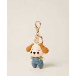 Twinset Porte-clés chien en crochet