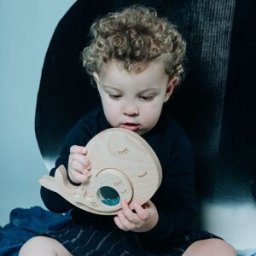 Petit Boum Puzzle sensoriel Baleine et son bébé