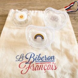 Le Biberon Français Sucette bébé physiologique Soleil (6 mois et +)