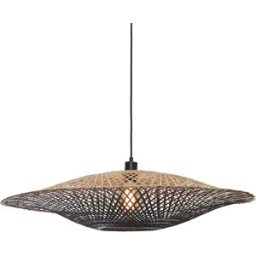 GOOD & MOJO - Suspension Kalimantan - Beige - Bambou tressé