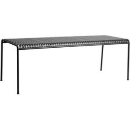 Hay - Table rectangulaire Palissade - Noir - Acier thermolaqué - Designer Ronan & Erwan Bouroullec