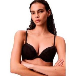 Calvin Klein Soutien-gorge Lv00qf8442 Push Up Black 65 Femme
