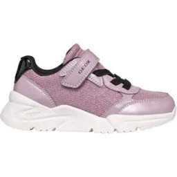 Geox Baskets Sans Lacets Loftus Dark Pink / Black EU 35 Fille