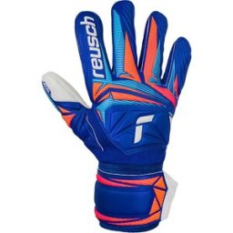Reusch Gants De Gardien De But Attrakt Grip Sharp Blu / White / Shock Orange 8 unisex