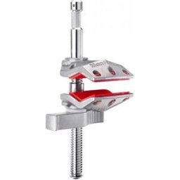 Manfrotto Adaptateur De Caméra Center Vice Jaw 3´´ Black One Size unisex