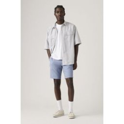 Levi's Short XX Chino II Coton Et Lin - Homme - Bleu / Blue Cotton Linen - 33X9